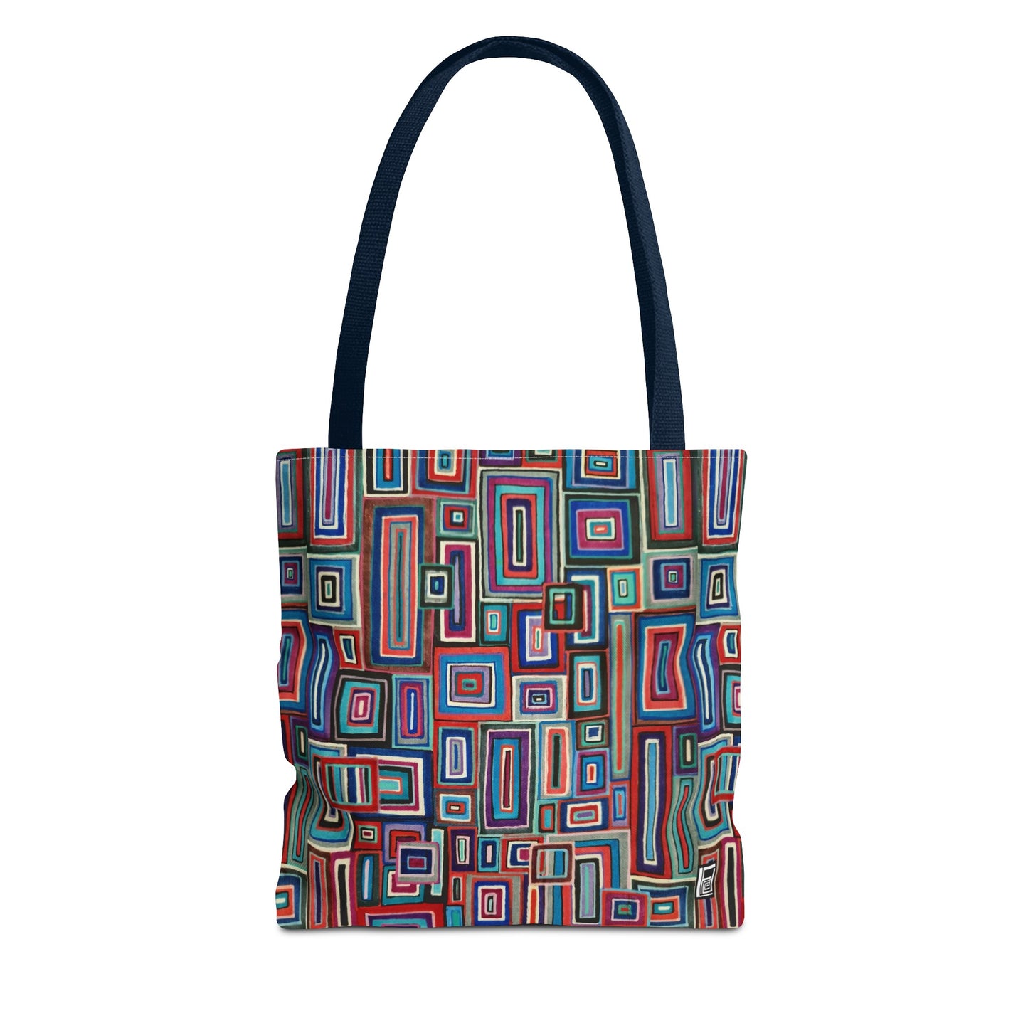 Tote Bag  - No. 311 - Rectangles