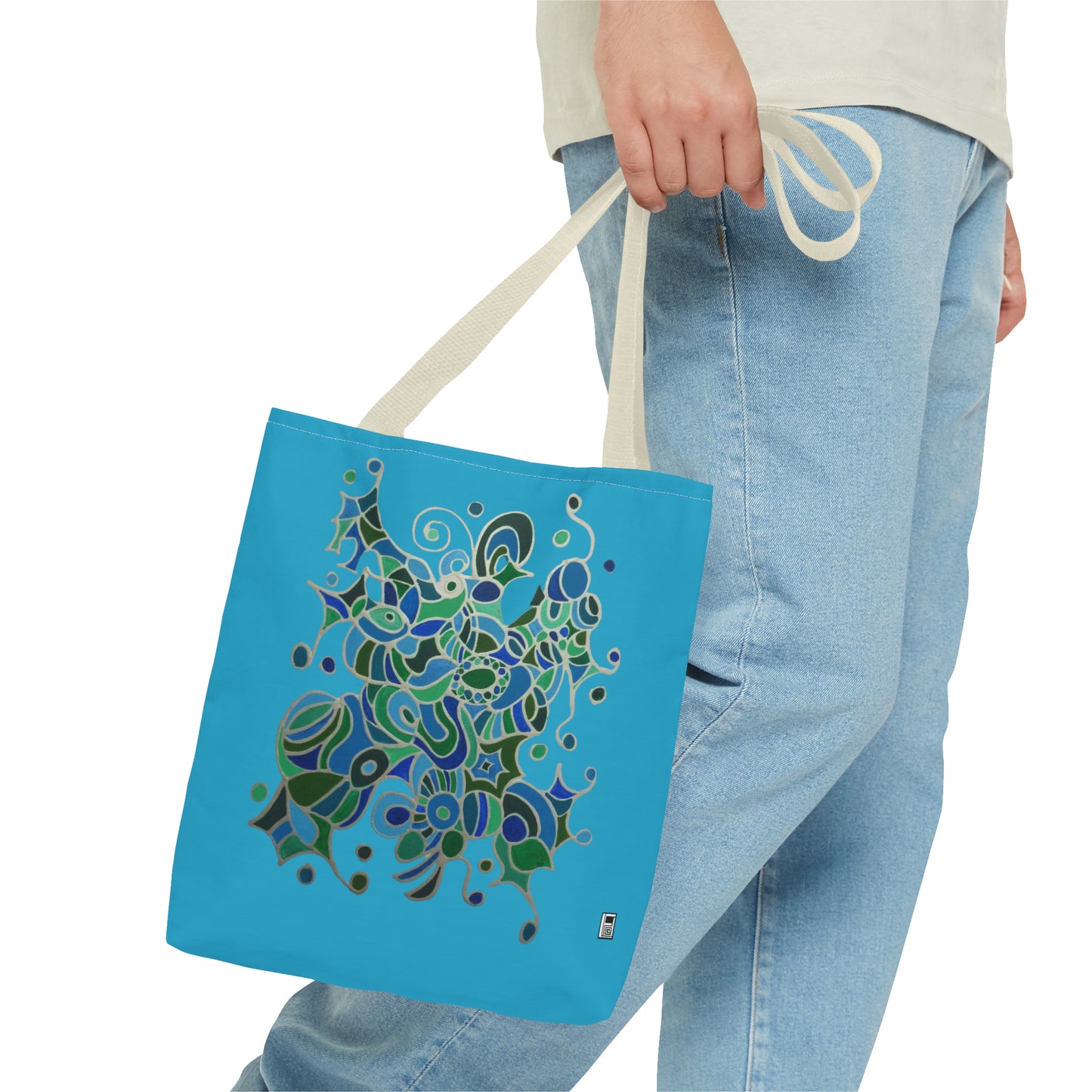 Tote Bag  - No.146 A 'Bird of Paradise' -  By Irish Artist Fiona de Lacy