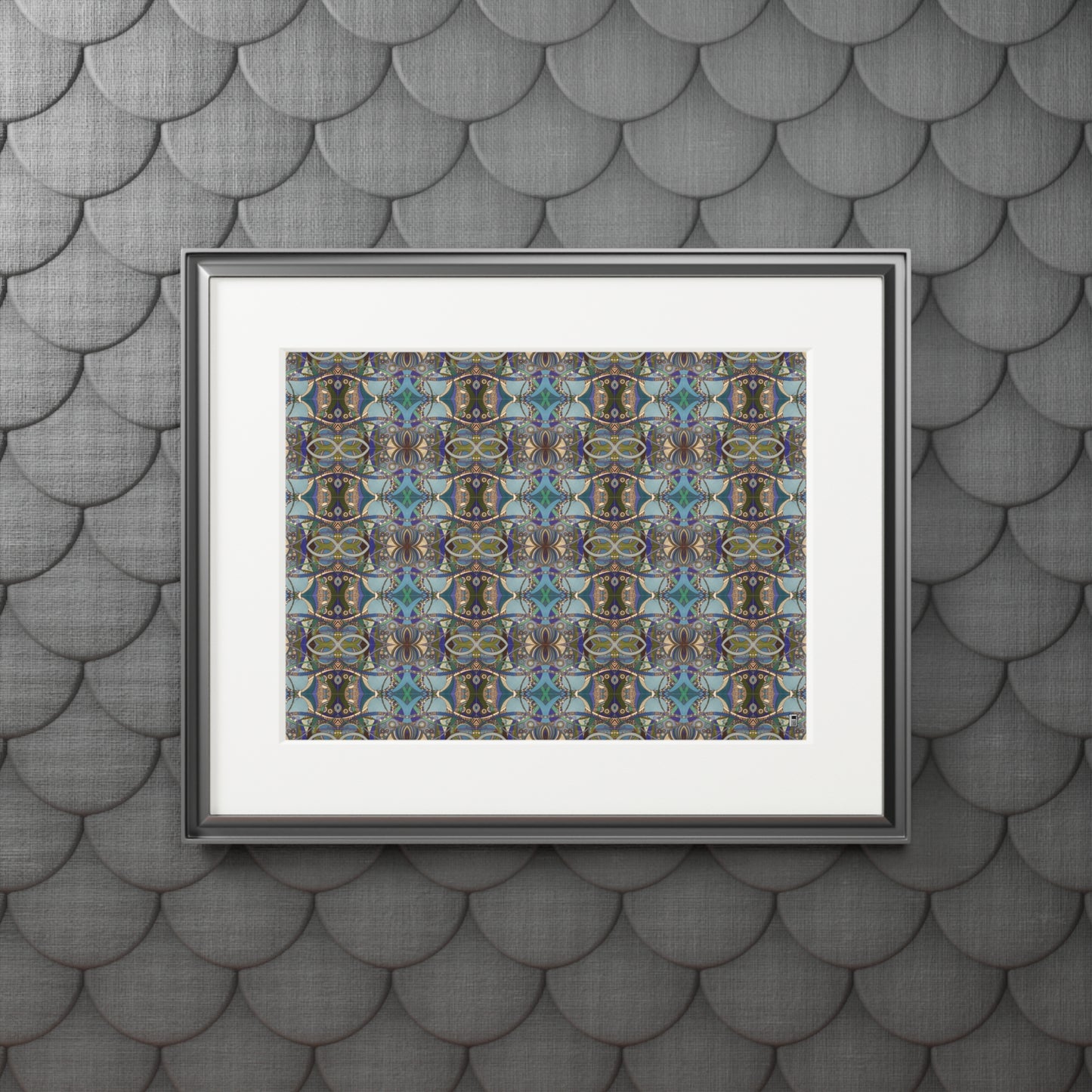 Fine Art Print (Cardboard Frame) - No. 219 - Crossroads Pattern