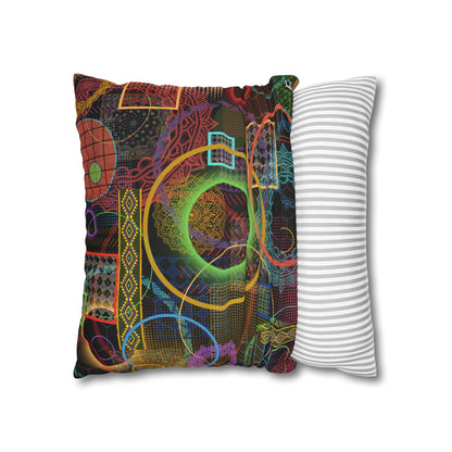 Cushion Pillow Case - No. 299 - Multicolour Abstract