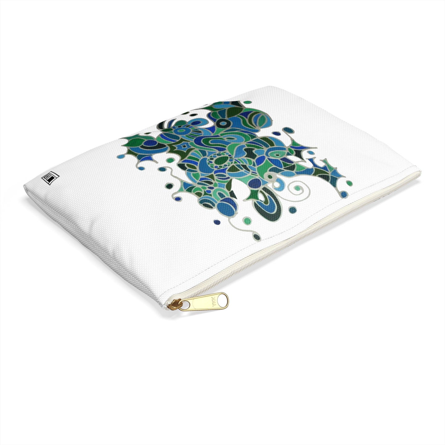 Make Up Bag - No. 219 - Bird of Paradise on White