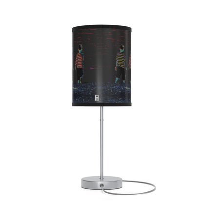 Lamp on a Stand, US|CA plug - No. 206 - 'Two Little Boys'