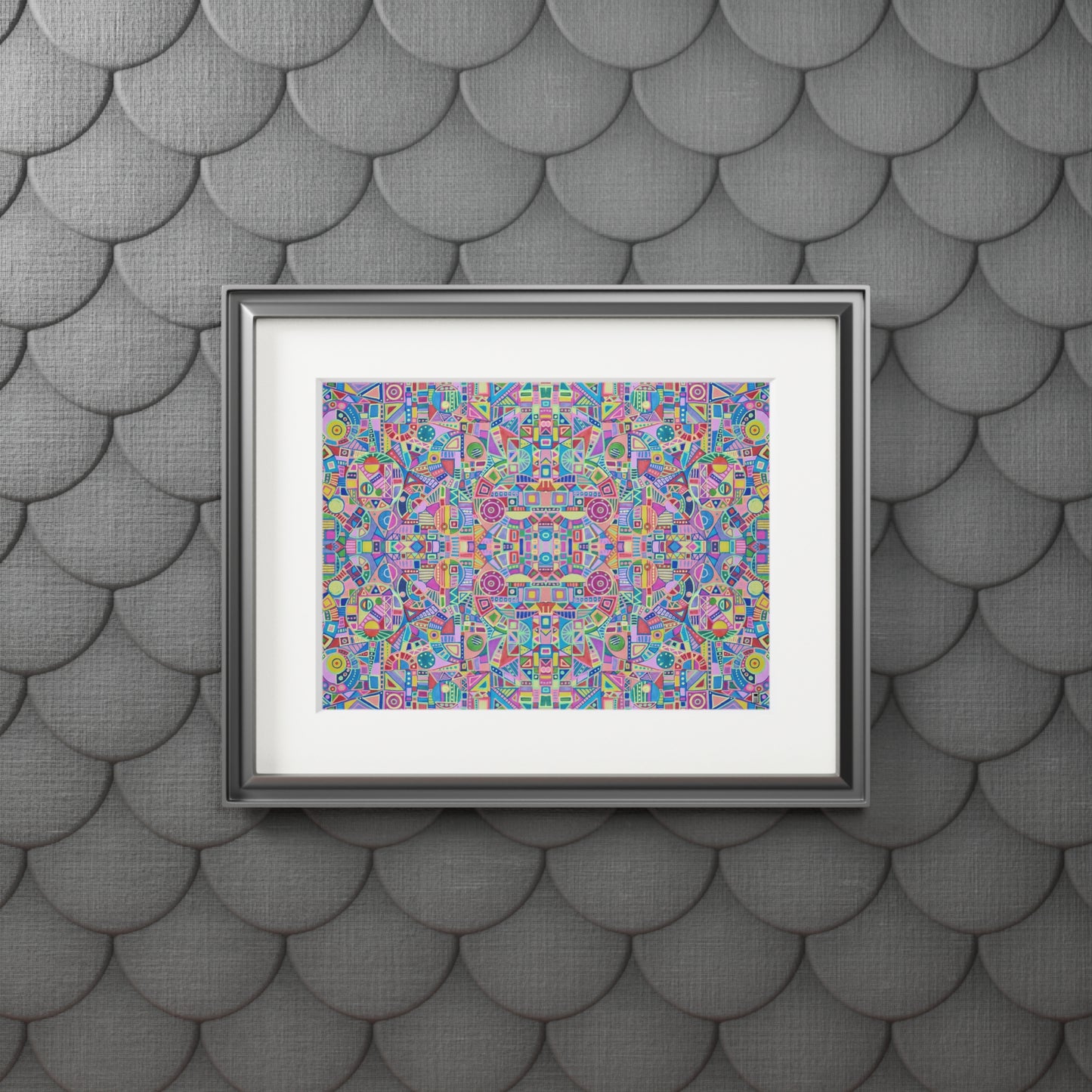 Fine Art Print (Cardboard Frame) - No. 258 - Eye & Heart