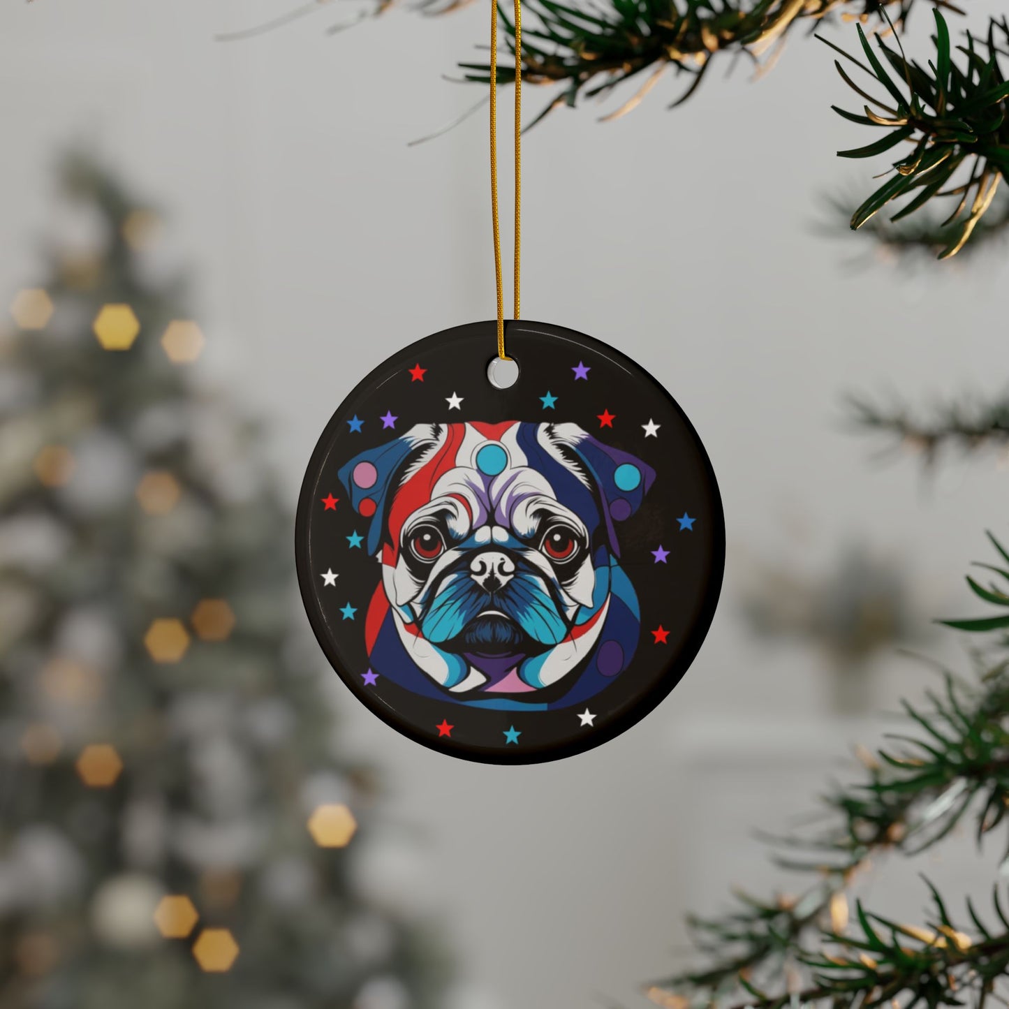 Ceramic Ornament - No. PUG