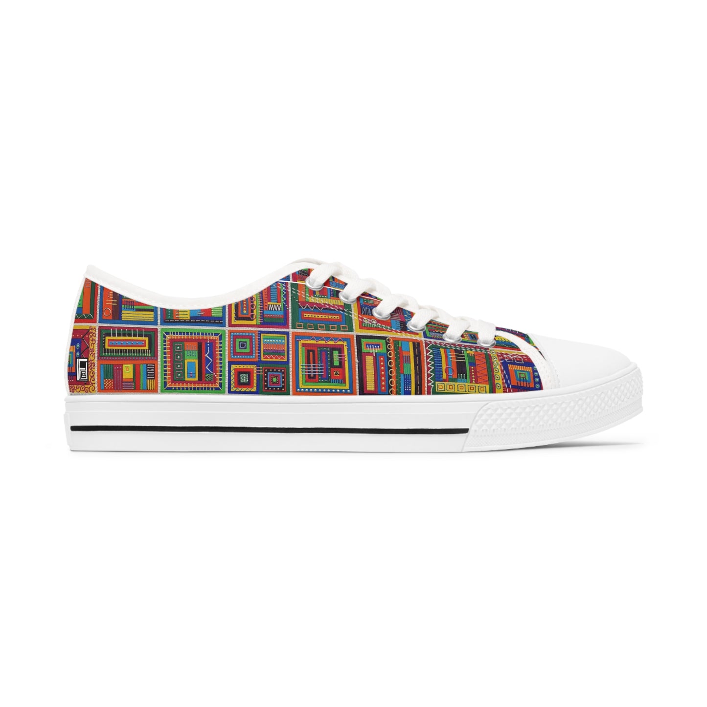 Women's Low Top Sneakers, No. 156 - It's Complicated - By Irish Artist Fiona de Lacy