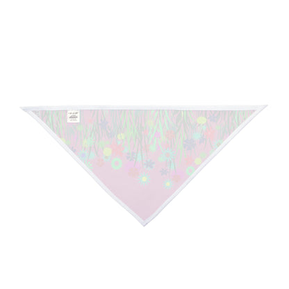 Pet Bandana - No. 301 PK - Flowers