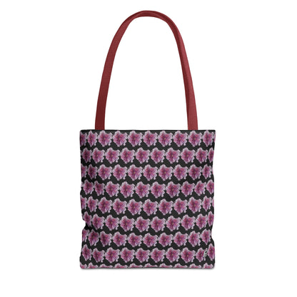 Tote Bag  - No. 269 - Pink & Purple Flower