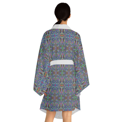 Long Sleeve Kimono Robe  - No. 255 B