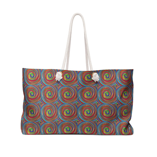 Weekender / Beach / Overnight Bag - No. 302 - Swirl