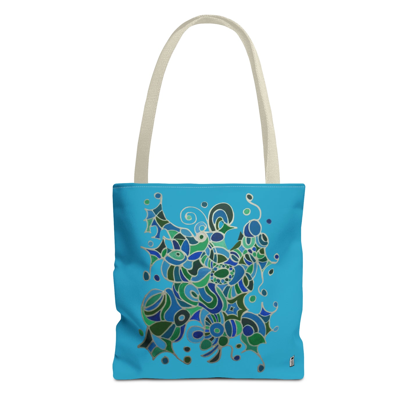 Tote Bag  - No.146 A 'Bird of Paradise' -  By Irish Artist Fiona de Lacy