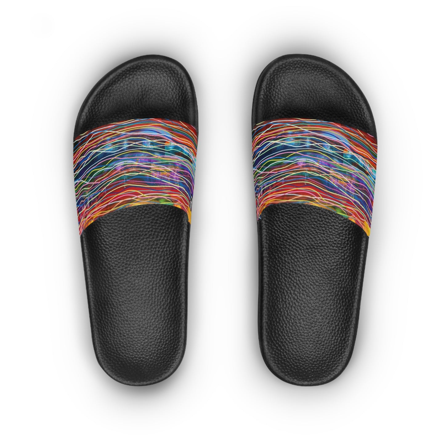 Women's Slide Sandals - No. 236 - Ocean - Multicoloured  - By Irish Artist Fiona de Lacy