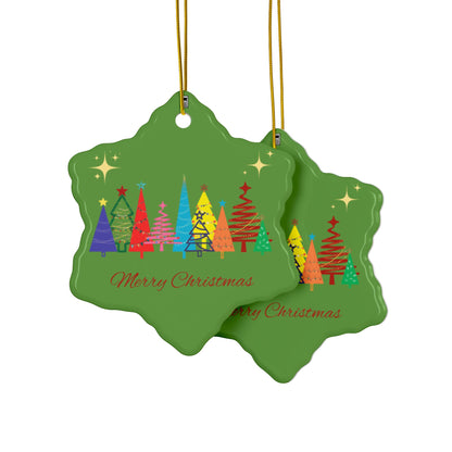 Ceramic Ornament - Merry Christmas G