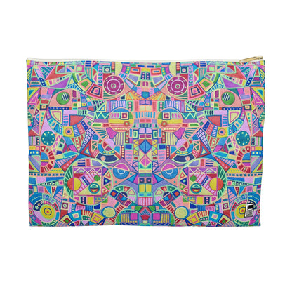 Make Up Bag - No. 258 - Teddy Bear Abstract
