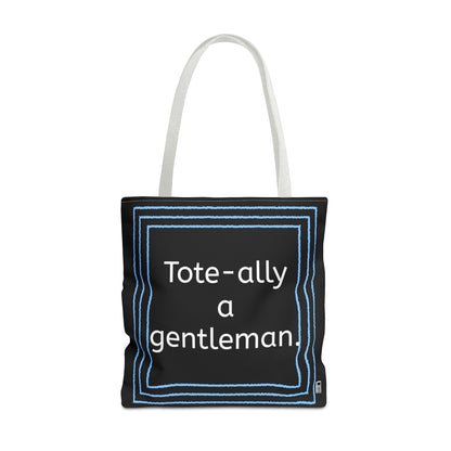 Tote Bag - No. X3 - Tote-ally a gentleman