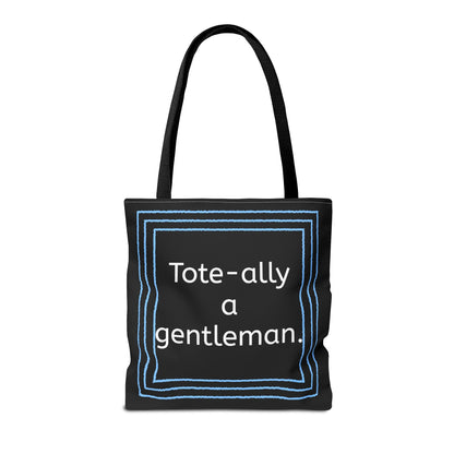 Tote Bag - No. X3 - Tote-ally a gentleman