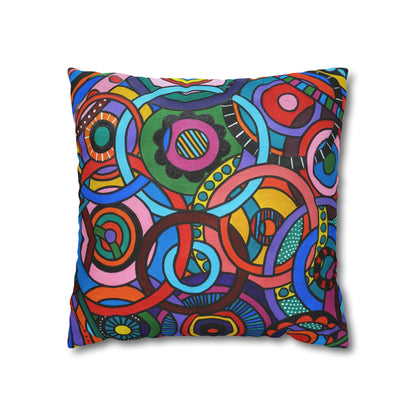 Cushion Pillow Case - No. 221 A - 'Interlinked'