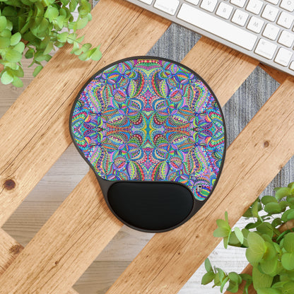 Mouse Pad With Wrist Rest - No. 255