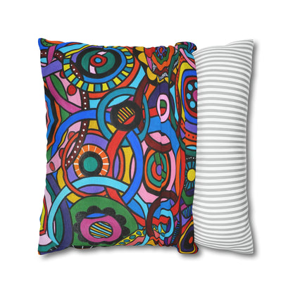 Cushion Pillow Case - No. 221 - 'Interlinked'