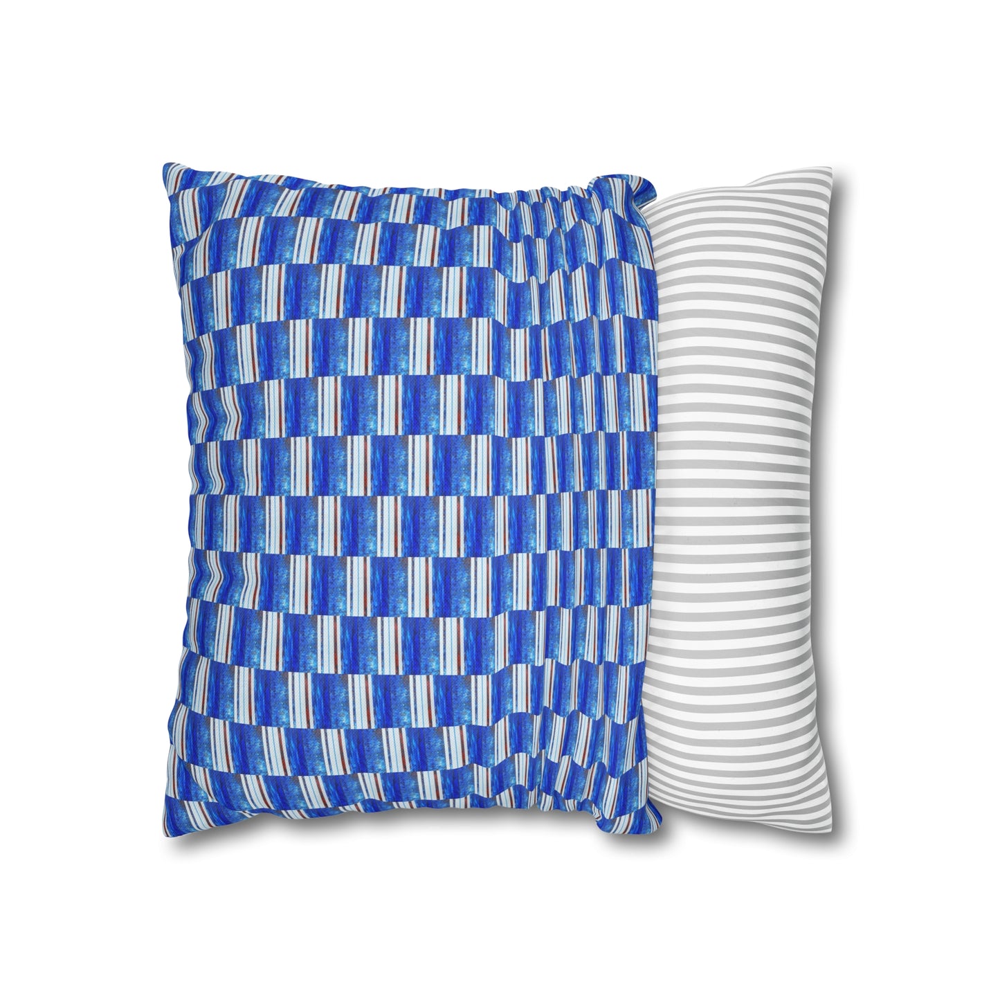 Cushion Pillow Case - No. 140 -  'Thin Blue Line'