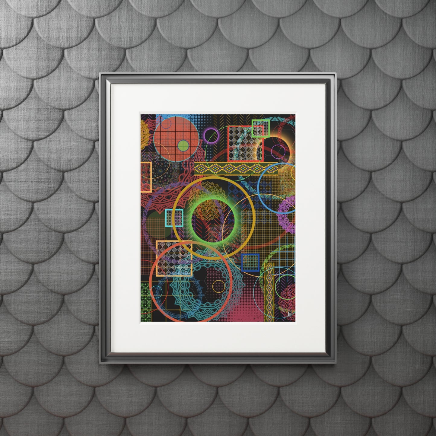 Fine Art Print (Cardboard Frame) - No. 299 - Rings