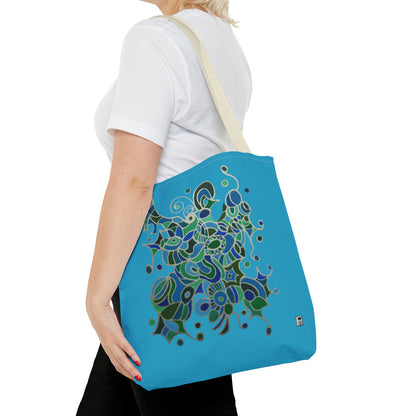 Tote Bag  - No.146 A 'Bird of Paradise' -  By Irish Artist Fiona de Lacy