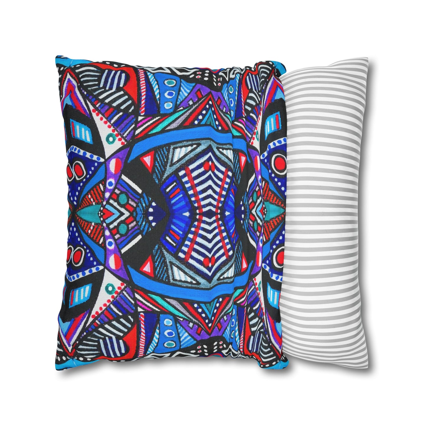 Cushion Pillow Case - No. 292 - Multicoloured Abstract