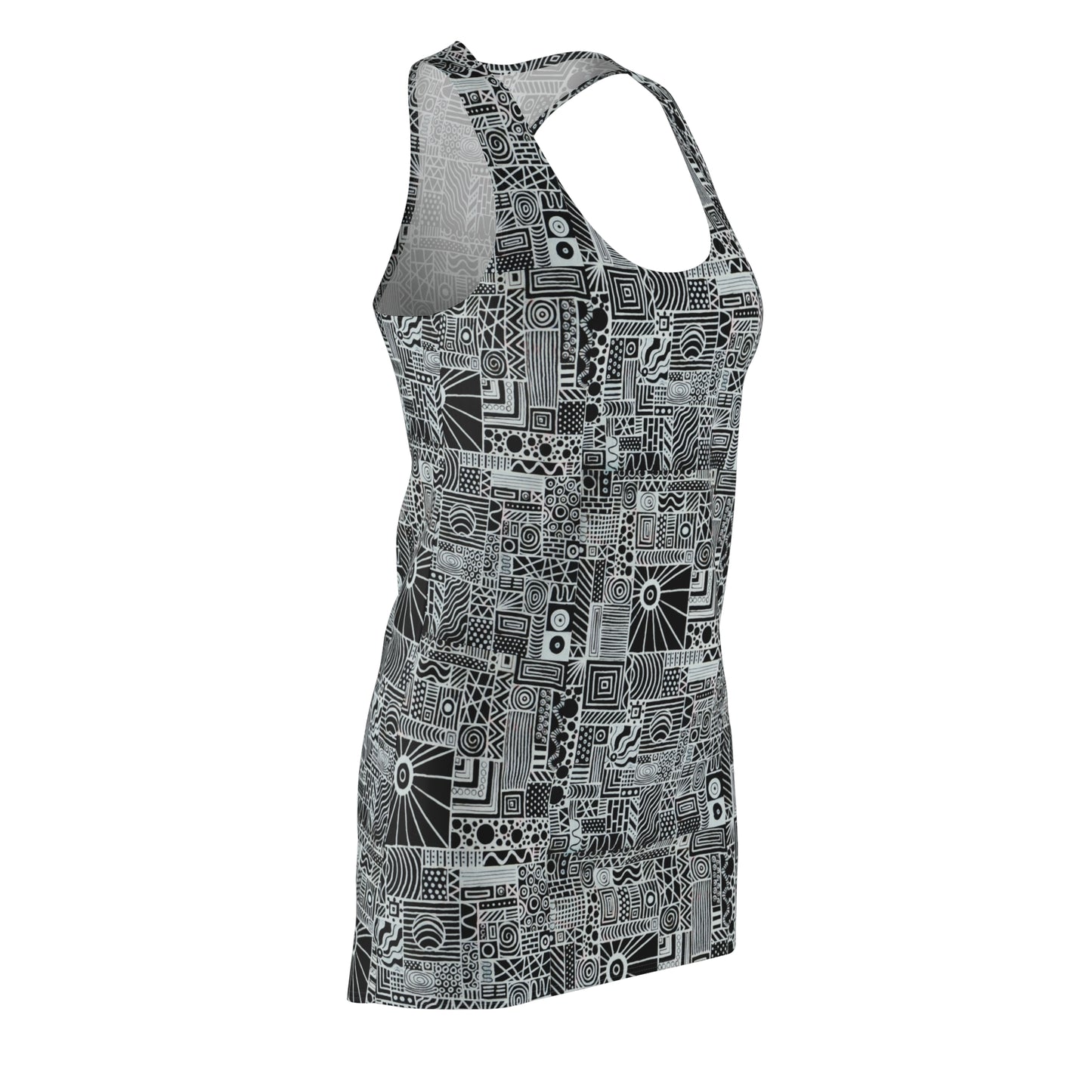 Women's Cut & Sew Racerback Dress - No. 252