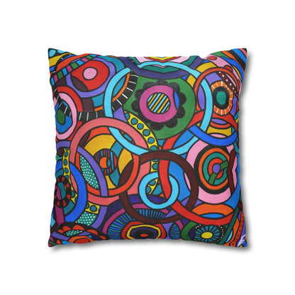 Cushion Pillow Case - No. 221 A - 'Interlinked'