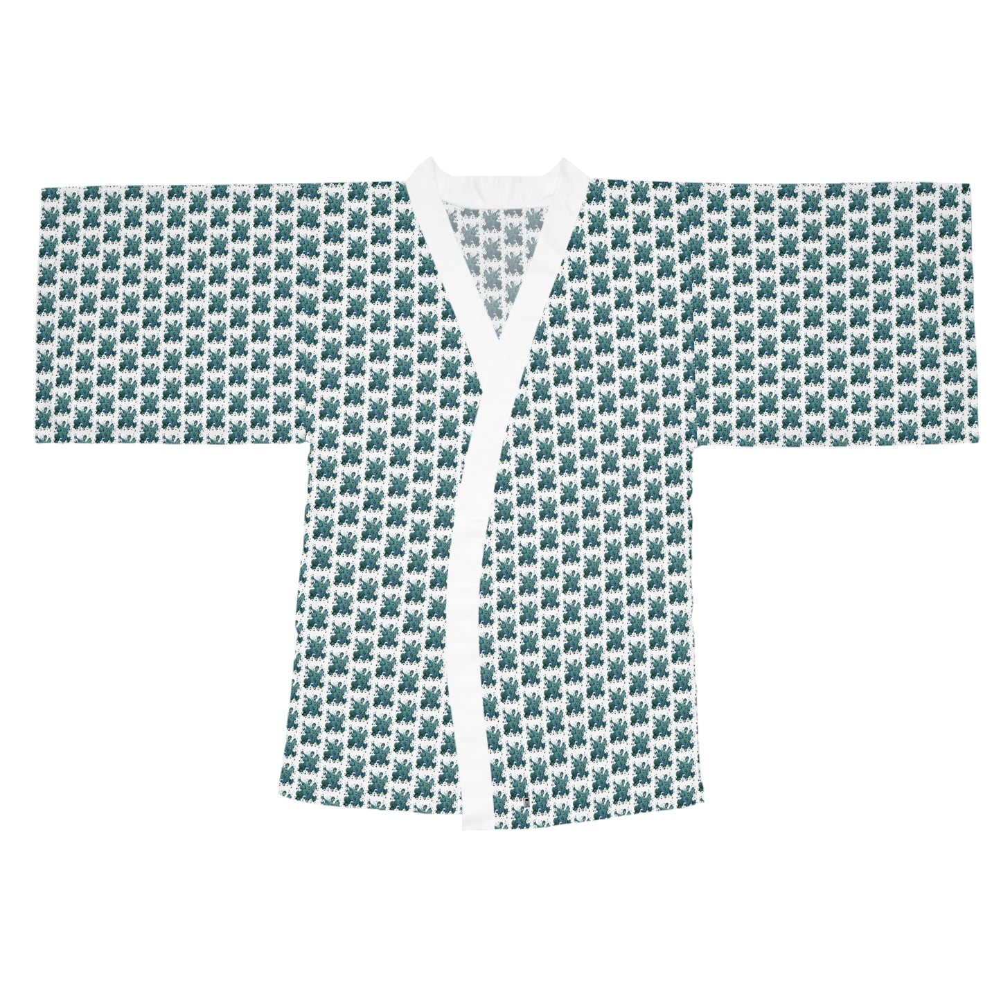 Long Sleeve Kimono Robe - No. 146 - 'Bird of Paradise'