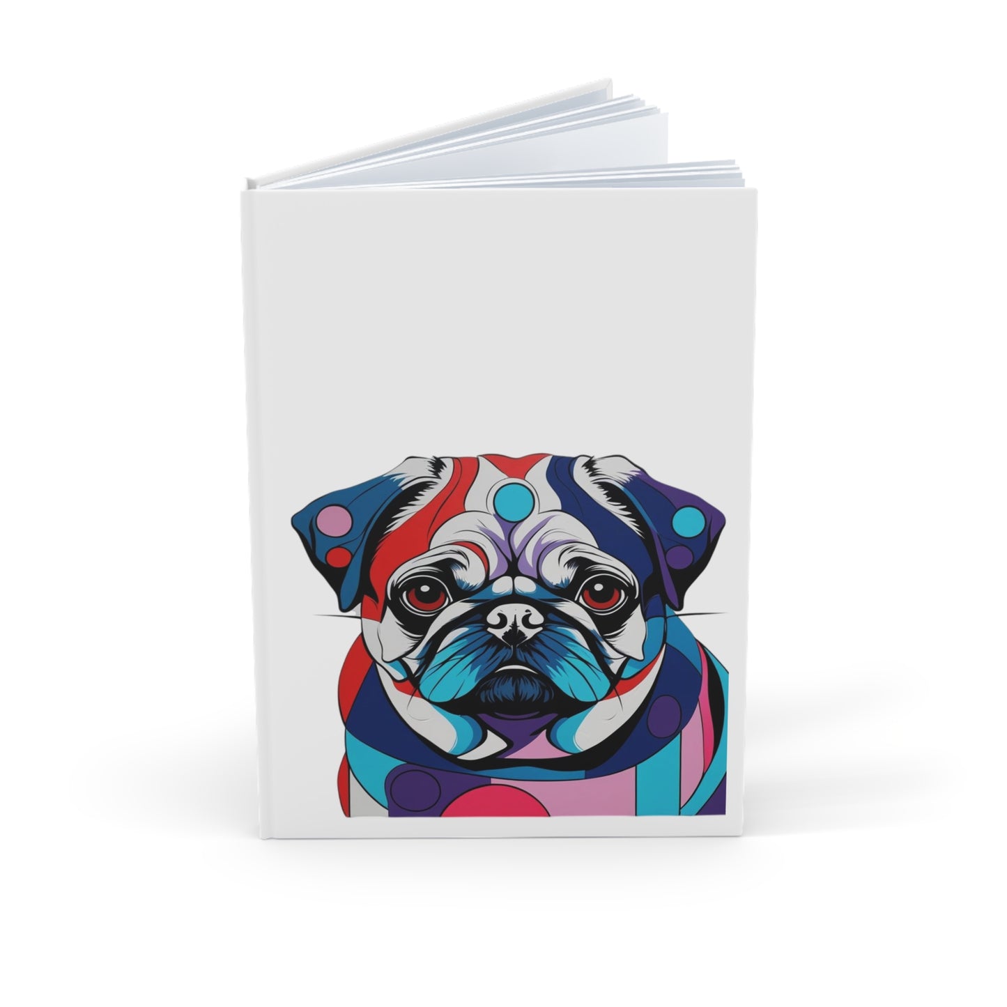 Hardcover Journal (A5) Pug