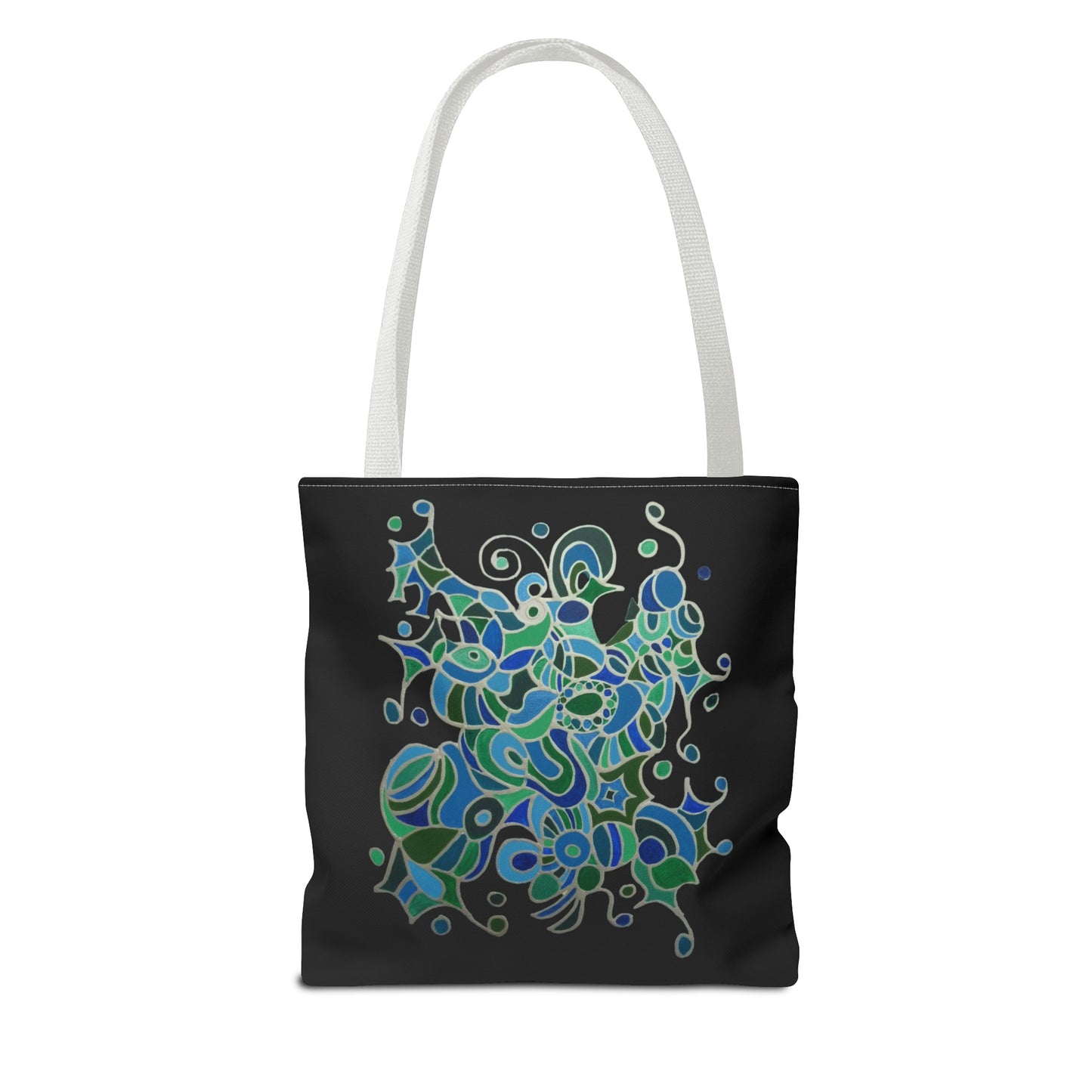 Tote Bag  - No.146 - A 'Bird of Paradise' on Black