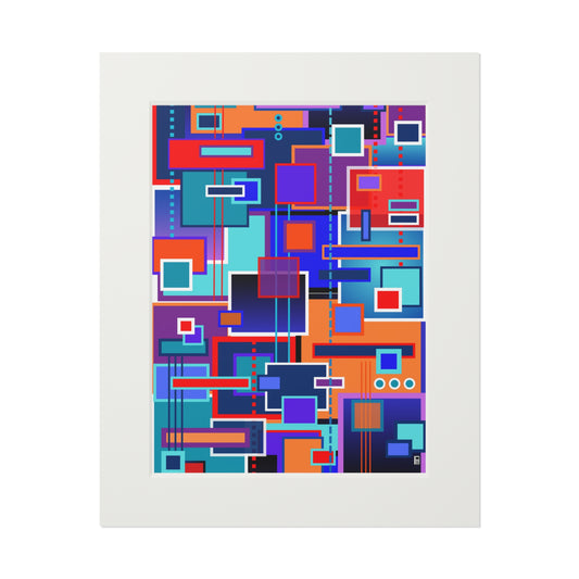 Fine Art Print (Cardboard Frame) - No. 233 - Squared 1