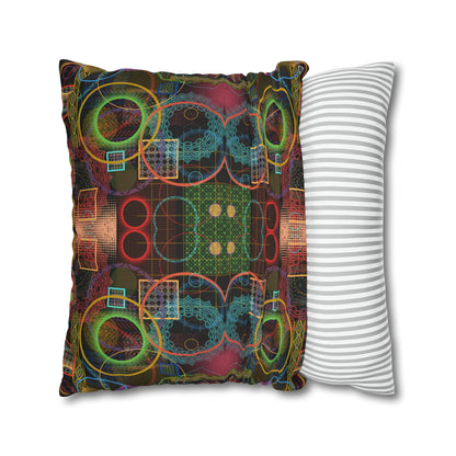 Cushion Pillow Case - No. 299 A - Multicolour Abstract