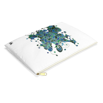 Make Up Bag - No. 219 - Bird of Paradise on White