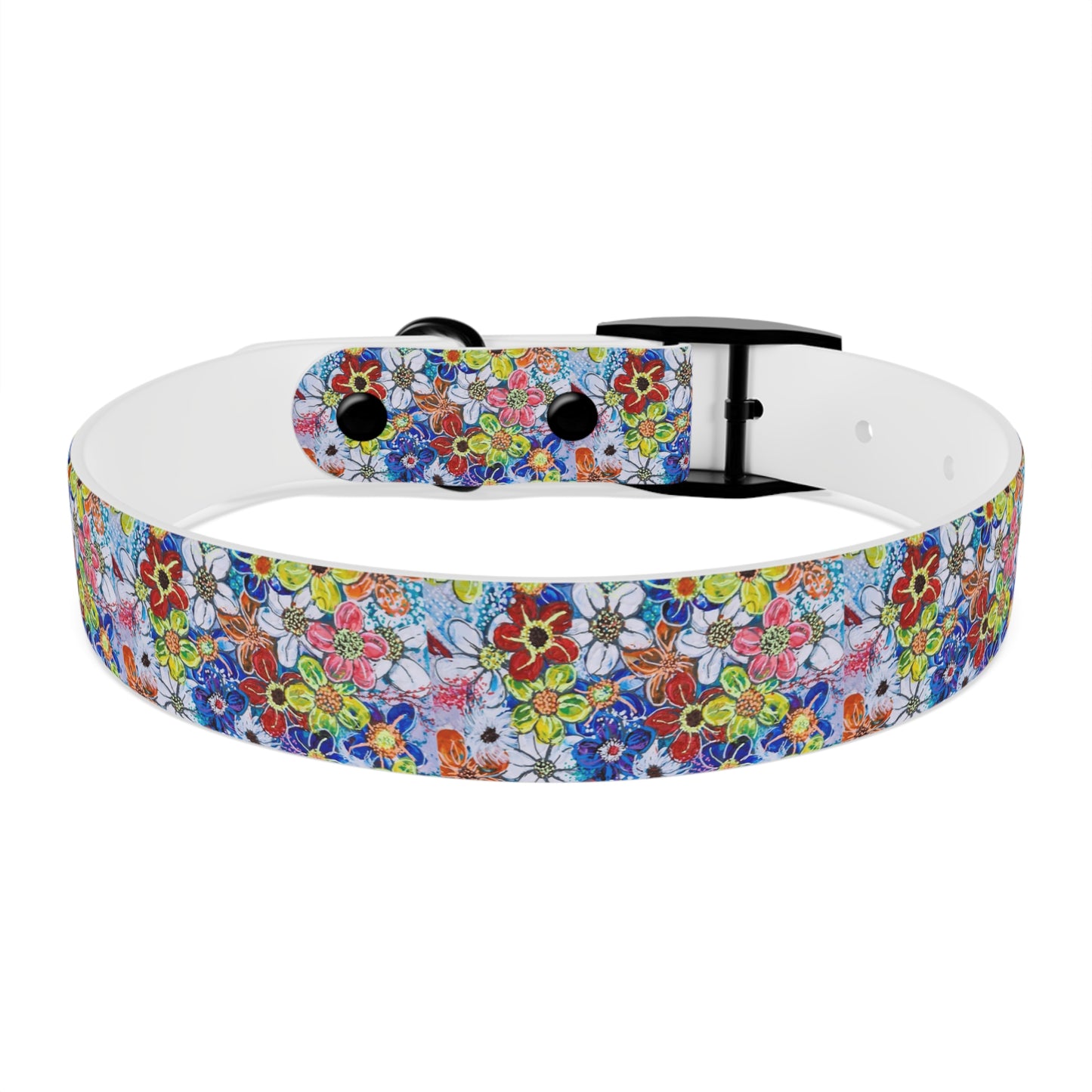 Dog Collar - No. 240 - Flowers