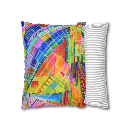 Cushion Pillow Case - No. 234 - Water Colour Abstract