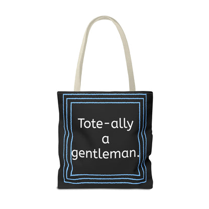 Tote Bag - No. X3 - Tote-ally a gentleman
