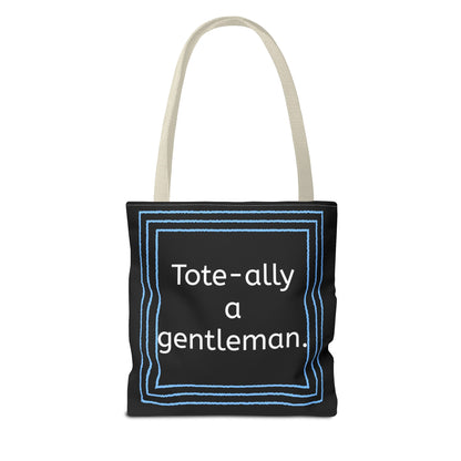 Tote Bag - No. X3 - Tote-ally a gentleman