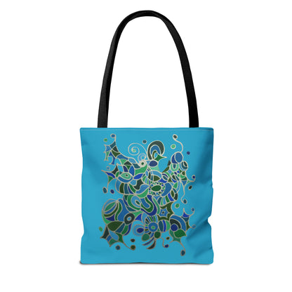 Tote Bag  - No.146 A 'Bird of Paradise' -  By Irish Artist Fiona de Lacy