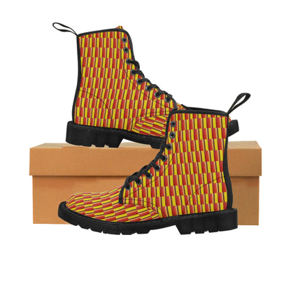 Women's Canvas Boots - No. 130 - Sunrise