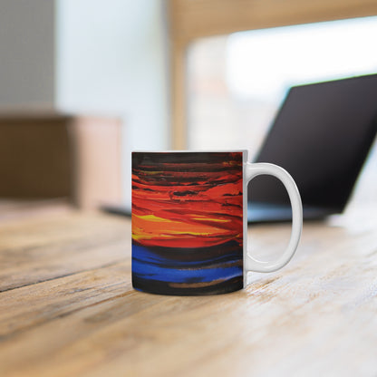 Ceramic Mug - 143 - Thin Blue Line