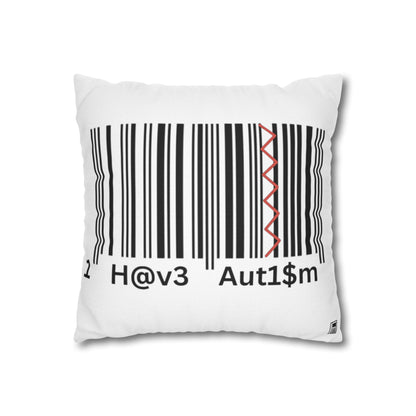 Cushion Pillow Case - No. 310 -  'I have Autism'