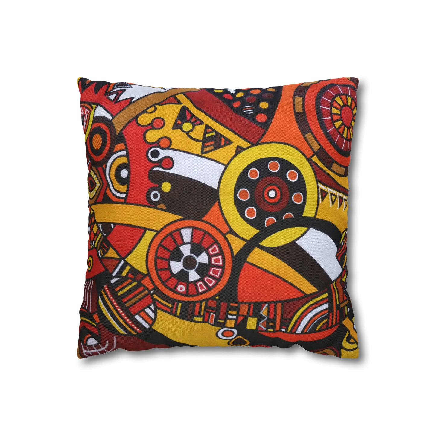 Cushion Pillow Case - No. 222 - 'Clockworks'