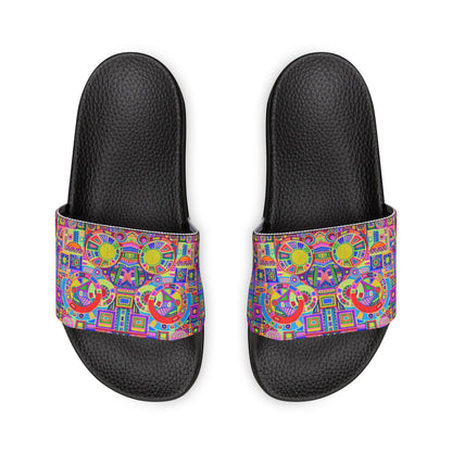 Children's Sliders - No. 260 - Multicoloured Abstract