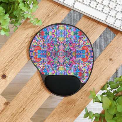 Mouse Pad With Wrist Rest - No. 266