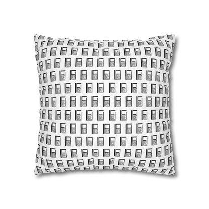 Cushion Pillow Case - No. 000WE - Logo on White