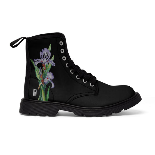 Women's Canvas Boots No. 272  - Purple Orchid