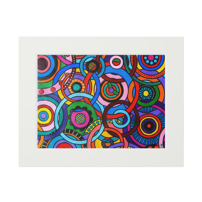 Fine Art Giclee Print (Cardboard Frame) - No. 221 - Interlinked