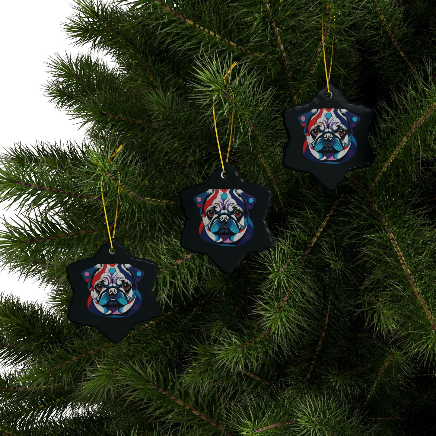 Copy of Ceramic Ornament - No. PUG WE