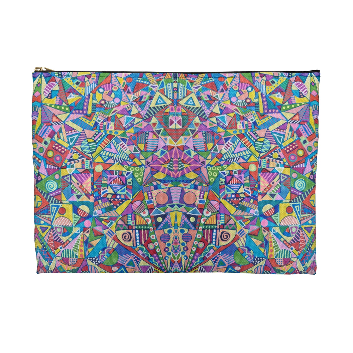 Make Up Bag - No. 254 - Multicoloured Abstract
